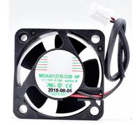 MGA4012YB-O20 4020 Fan，9000RPM，2-Wire，for Server/PLC/Industrial Equipment Cooling