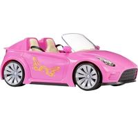 MGA's Dream Ella Coche de Juguete para niños - Caben Dos muñecas de Moda de 29 cm - Incluye Cinturones de Seguridad, Espejos y Ruedas móviles - Edad: 3+ años - Rosa