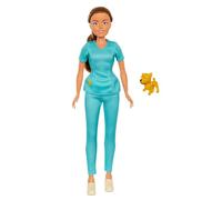 MGA's Dream Ella I AM Muñeca de moda - Veterinaria - Juguete coleccionable