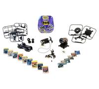 MGA Miniverse Make It Mini Batman - Miniconstrucción Coleccionable, para 8+ | Miniconstrucción de gadget de Batman, 1 de 4 gadgets, cómic en miniatura incluido, cápsula Batcueva de exhibición