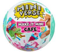MGA's Miniverse Make It Mini Cafe Series 5 - Incluye 1 Bola, 8 Mini Coleccionables, Embalaje Ciego, DIY, Juego de Resina, Réplica de Comida, para Coleccionistas y Niños 8+ Años, NO Comestible