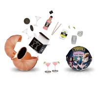 MGA's Miniverse Make It Mini Happy Hour - Mini Coleccionables en Envase Ciego - Réplicas de Cócteles DIY - Juego de Resina NO Comestible - Coleccionables para Adultos y Coleccionistas