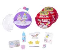 MGA's Miniverse Make It Mini Hello Kitty and Friends Series 4 - Pack de 2 | Minicoleccionables, papelería retro y gastronomía, Kuromi, My Melody, Cinnamoroll y Chococat, 8 para coleccionar, +8 años