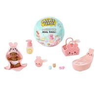 MGA's Miniverse Make It Mini Real Baby Nurture - Minifiguras coleccionables de bebés con Accesorios temáticos, 8 Estilos Disponibles Incluido Rare Twins, Edad: 8+ años