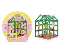 MGA's Miniverse Make It Mini Spaces Greenhouse - Juego de Construcción, Personalizar, Manualidades, para Coleccionistas y Niños Mayores de 8 Años