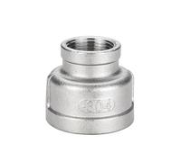 MGAYTYOAG Cabeza reductora de acero inoxidable 304, cabeza pequeña y grande, cable interno, rosca interna, junta reductora, accesorios de fontanería, 2 puntos, 4 puntos (G1/4 x G1/8)