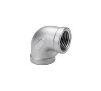 MGAYTYOAG Codo de alambre interno de acero inoxidable 316L, codo de alambre interno de 90 grados, hebilla de rosca interna, codo de dientes internos, 4 puntos, 6 puntos (G1/8)