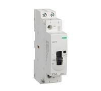 MGAZHGZKD Contactor de CA CT1 Control Manual Modular, 2P, 25 A, 2 NO, 220 V/230 V, 50/60 Hz, for Uso doméstico, con riel guía 35 mm