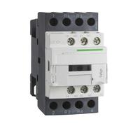 MGAZHGZKD Contactor LC1D AC LC1D098 LC1D128 LC1D188 LC1D258 de Potencia 4 Polos AC24V AC36V AC48V AC110V AC220V AC380V(24v,LC1D128)