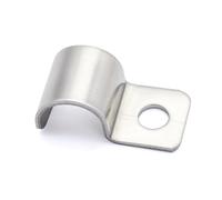 MgcTolBox Abrazaderas Metalicas Para Cable Ø 12 mm, Grapas Para Cables Pared - Soportes de Tubería para Conductos EMT o Fijación de Tuberías - 20 Unidades