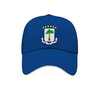 MGDIFYXAA Gorra de béisbol Unisex - Protección Transpirable, Bandera de Guinea Ecuatorial, Gorra con Visera Ajustable y Ligera para Deportes al Aire Libre en la Playa, Color Azul Zafiro.