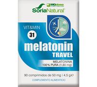 Soria Natural Complemento alimenticio Melatonina Travel 90 comprimidos