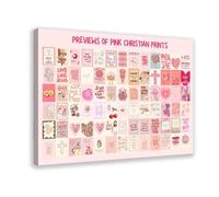 MGDUJGH Lienzo moderno con versículos bíblicos de fe de moda, póster moderno para pared, pinturas para sala de estar, dormitorio, decoración de 30 x 45 cm