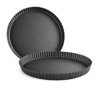 MGE - Molde de Horno Rizado - Base Desmontable - Recubrimiento Antiadherente - Diámetro 26 cm
