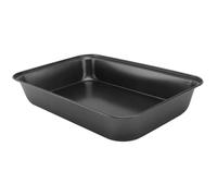 MGE - Rustidera de Horno - Bandeja de Horno Universal - Bandeja para Asar - Bandejas para Hornear - Fuentes de Horno - Fuentes para Asar - Recubrimiento Antiadherente - Acero al Carbono - 34 x 24 cm