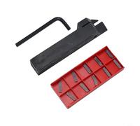 MGEHR2020-2 - Soporte de torneado de torno de 20 x 125 mm con inserciones de carburo MGMN200-G, barra de perforación de acero de aleación para acabado y acabado de metal y