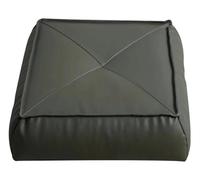 MGEMJMJ Cojín De Meditación - Cómoda Almohada De Suelo - Almohada De Meditación - Cojín De Suelo Grande para Adultos - Yoga Premium(Size:55×55×15cm,Color:Color Verde Oscuro)