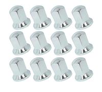 MGF 40 Piezas 32 mm de Profundidad Cromo plástico Rueda Tuerca Tapas de Pernos Cubre camión Remolque
