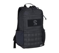 MGFLASHFORCE Mochila Táctica Militar PequeñA Molle Army Pack Assault Daypack, Compartimento Para Laptop, 18L (Negro)