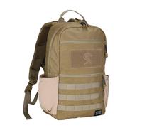 MGFLASHFORCE Mochila Táctica Militar PequeñA Molle Army Pack Assault Daypack, Compartimento Para Laptop, 18L (Marrón Coyote)