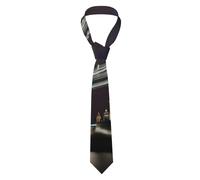 MGGAklp Corbata de hombre con estampado de Tower Bridge In London, divertidas corbatas casuales para caballeros, bodas, negocios, fiestas