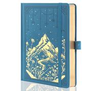 MGGAO Cuaderno con Rayas para Mujeres y Hombres, Cuaderno Estético A5 con 316 Páginas Numeradas, Cuadernos con Rayas Universitarias para Escribir, Tomar Notas, Llevar un Diario