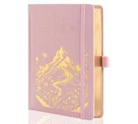 MGGAO Cuaderno con Rayas para Mujeres y Hombres, Cuaderno Estético A5 con 316 Páginas Numeradas, Cuadernos con Rayas Universitarias para Escribir, Tomar Notas, Llevar un Diario