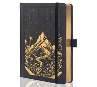 MGGAO Cuaderno con Rayas para Mujeres y Hombres, Cuaderno Estético A5 con 316 Páginas Numeradas, Cuadernos con Rayas Universitarias para Escribir, Tomar Notas, Llevar un Diario