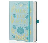 MGGAO Cuaderno de Rayas Universitarias para Mujeres y Hombres, Diario de 318 Páginas Numeradas, Diarios Florales de Mariposas A5 para Escribir, Cuadernos Estéticos, Toma de Notas para Trabajo y