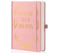 MGGAO Cuaderno de reglas universitarias para mujeres y hombres, diario numerado de 318 páginas, diario floral de mariposa A5 para escribir, cuadernos estéticos, para tomar notas en la escuela de