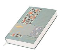 MGGAO Cuaderno de Tapa Dura para Mujer, Cuaderno A5 Rayado, Libreta Bonita para Escribir, Journal Estético, Journal con Rayas Universitarias y Papel Grueso de 100 g/m², 320 Páginas Numeradas