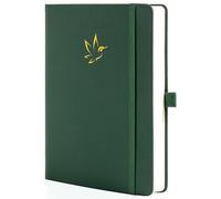 MGGAO Cuaderno Diario Rayado, Diarios para Escribir, Cuaderno de 320 Páginas Numeradas con Rayas Universitarias, Libreta de Tapa Dura para Escribir, Papel Grueso de 100 g/m², Tamaño A5