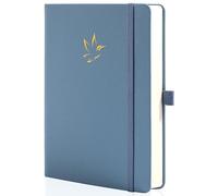 MGGAO Cuaderno Diario Rayado, Diarios para Escribir, Cuaderno de 320 Páginas Numeradas con Rayas Universitarias, Libreta de Tapa Dura para Escribir, Papel Grueso de 100 g/m², Tamaño A5