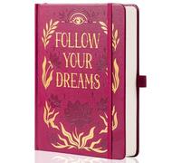 MGGAO Cuaderno para mujeres hombres, 190 páginas numeradas, cuaderno A5 con mariposas y flores para escribir, cuadernos estéticos, para tomar notas trabajo o escuela, 14.7 x 21.4 cm