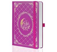 MGGAO Cuaderno rayado para mujeres y hombres, 320 páginas numeradas, papel grueso de 100 g/m², diarios de tapa dura A5 para escribir, cuaderno rayado universitario, para escuela, viajes, trabajo