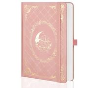 MGGAO Cuaderno rayado para mujeres y hombres, 320 páginas numeradas, papel grueso de 100 g/m², diarios de tapa dura A5 para escribir, cuaderno rayado universitario, para escuela, viajes, trabajo