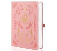 MGGAO Cuaderno rayado para mujeres y hombres, diarios para escribir, cuaderno de rayas universitarias estéticas A5 para el trabajo, viajes, escuela, 318 páginas numeradas, 5.8 x 8.4 pulgadas