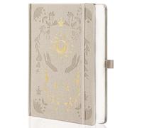 MGGAO Cuaderno rayado para mujeres y hombres, diarios para escribir, cuaderno de rayas universitarias estéticas A5 para el trabajo, viajes, escuela, 318 páginas numeradas, 5.8 x 8.4 pulgadas