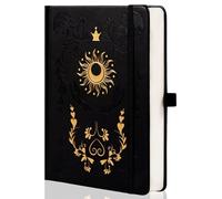 MGGAO Cuaderno rayado para mujeres y hombres, diarios para escribir, cuaderno de rayas universitarias estéticas A5 para el trabajo, viajes, escuela, 318 páginas numeradas, 5.8 x 8.4 pulgadas