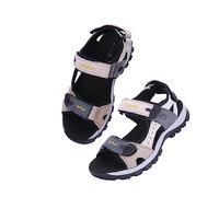 MGGMOKAY Sandalias Deportivas Mujer Cómoda Sandalia de Senderismo al Aire Libre de Verano con Punta Abierta,Negro,38