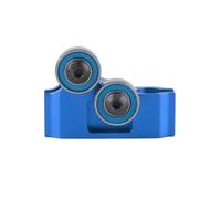 MGHGFYTAS Accesorios Coches RC Compatible con Arrma para Infraction para Limitless para Felony 1/7 RC Car Parts - Soporte De Eje De Transmisión Central De Metal De Alta Velocidad(Blue)