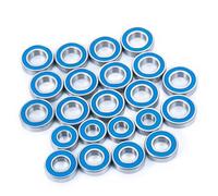 MGHGFYTAS Accesorios Coches RC Compatible con DBXL-E 2.0 1/5 Piezas Upgrade Coche RC 22pcs Kit Rodamientos Metal Completo Sellados Accesorios De Reposición