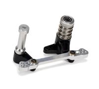 MGHGFYTAS Accesorios Coches RC Compatible con HPI para Savage para Flux HP XL X 4.6 5.9 21 25 SS 4.1 3.5 1/8 RC Coche Piezas Upgrade 85058 Conjunto Protección Dirección Aluminio(Black)