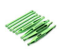 MGHGFYTAS Accesorios Coches RC Compatible con Losi para LMT 1/8 RC 4WD Eje Sólido Monster Truck Car Upgrade Parts 8 Piezas De Metal Delantero Y Trasero para Juego De Enlaces De Chasis