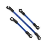 MGHGFYTAS Accesorios Coches RC Compatible con TRAXXAS 8140R para TRX4. Piezas De Mejora para Coche De Control Remoto, Camión, Oruga, Barra De Dirección Metálica De 117 Mm, 60 Mm Y 63 Mm.(Blue)