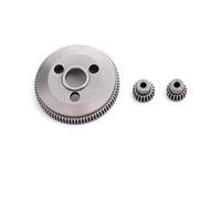 MGHGFYTAS Accesorios Coches RC Compatible con Traxxas para Slash 2WD para Stampede para Rustler 1/10 RC Coche Piezas Upgrade Metal Engranaje Recto 86T con Piñón 19T 21T