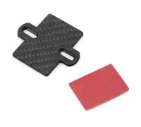 MGHGFYTAS Accesorios Coches RC Compatible con Traxxas para Slash 4X4 2WD 1/10 Piezas Upgrade Coche RC Placa Montaje ESC Patrón Fibra De Carbono Reposición