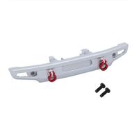 MGHGFYTAS Accesorios Coches RC Compatible con Traxxas para TRX-4M para Bronco 1/18 Accesorios para Mejora De Coche RC Crawler, Parachoques Delantero Metálico con Gancho De Remolque 9735