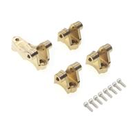 MGHGFYTAS Accesorios Coches RC Compatible con Traxxas para TRX4 1/10 RC Crawler Piezas Upgrade 4pcs Latón Juego Soporte Eje Delantero Trasero Soportes Enlace Suspensión 8227