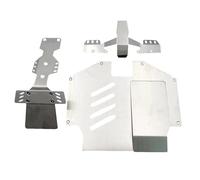 MGHGFYTAS Accesorios Coches RC Compatible con Traxxas para Unlimited para Desert RC, Piezas De Mejora De Coche De Acero para Protección del Chasis, Placa Protectora De Deslizamiento